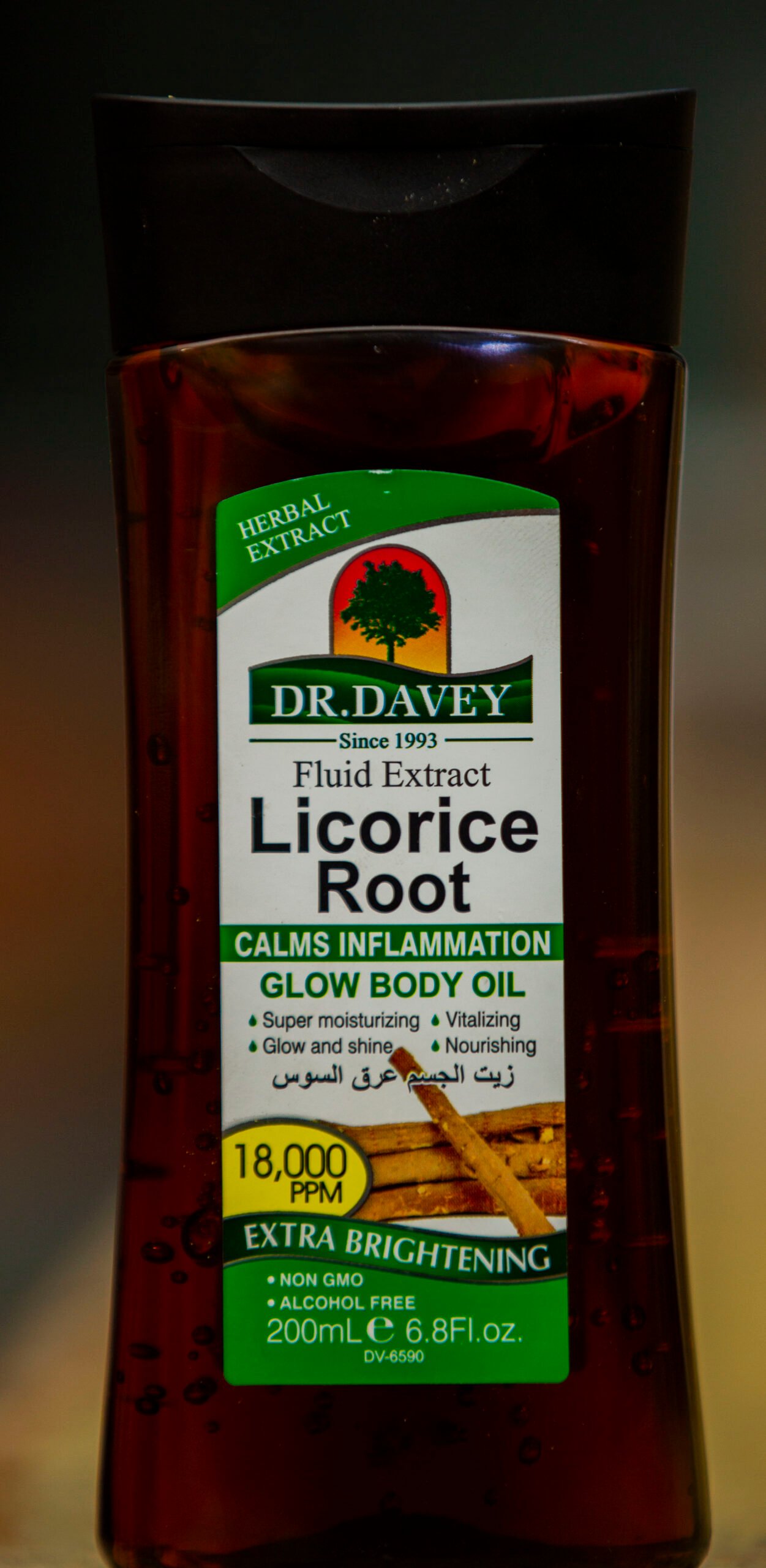 DR. DAVEY Licorice Root Glow Body Oil