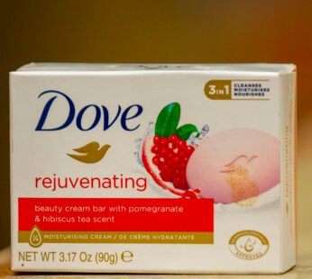 🧼 Dove Rejuvenating Beauty Cream Bar (Pomegranate & Hibiscus)
