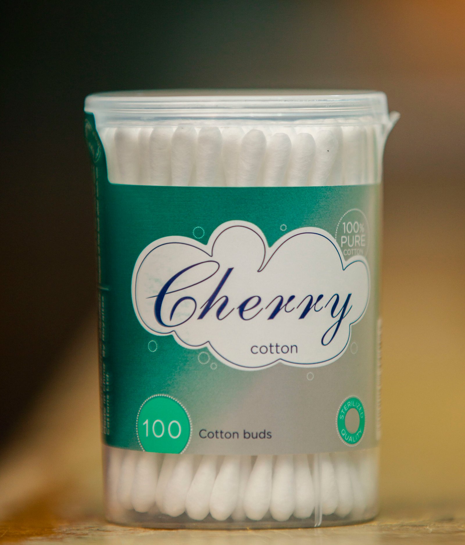 CHERRY COTTON BUDS (300 PCS)