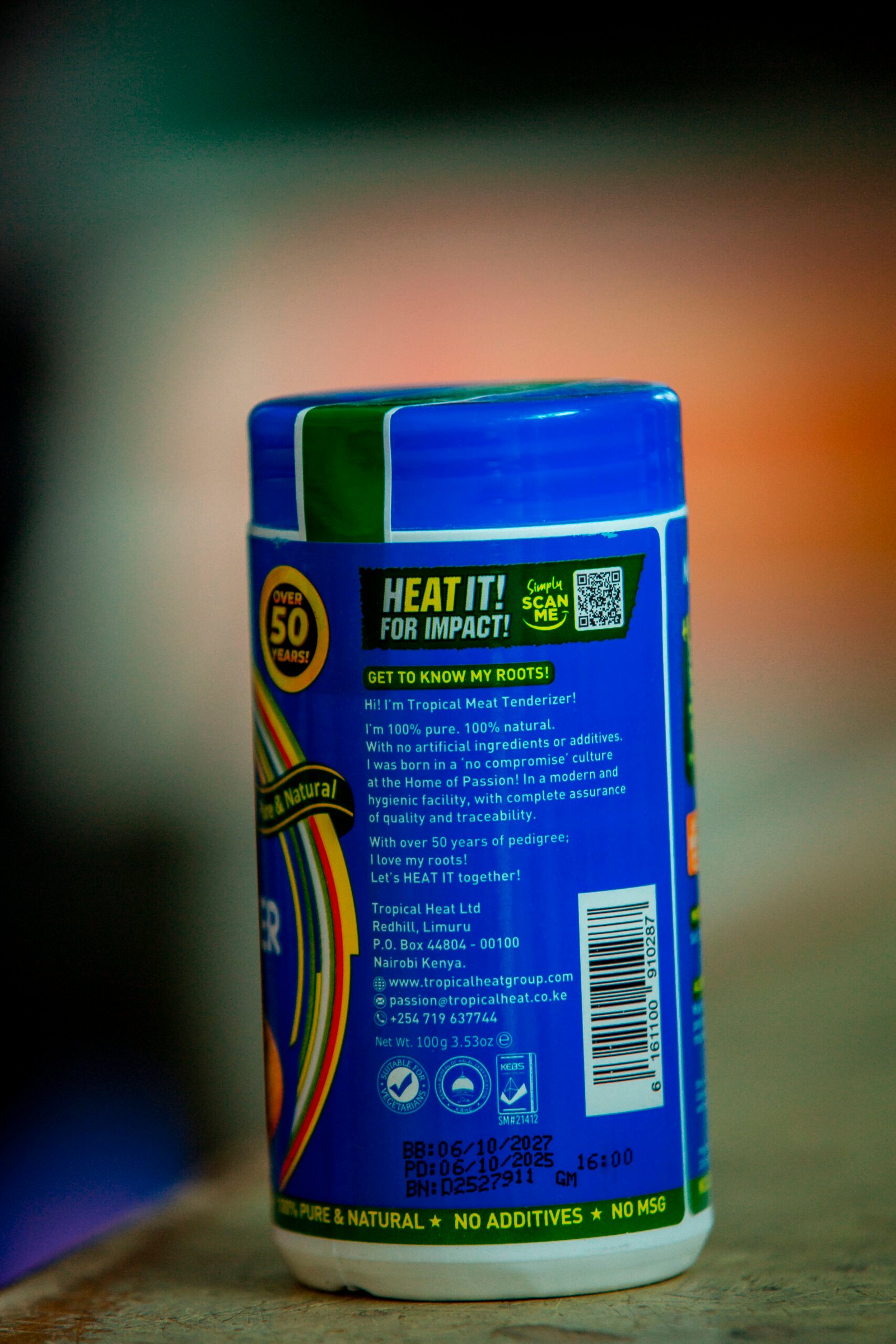 TROPICAL HEAT MEAT MEATENDEZER 100G - Image 3