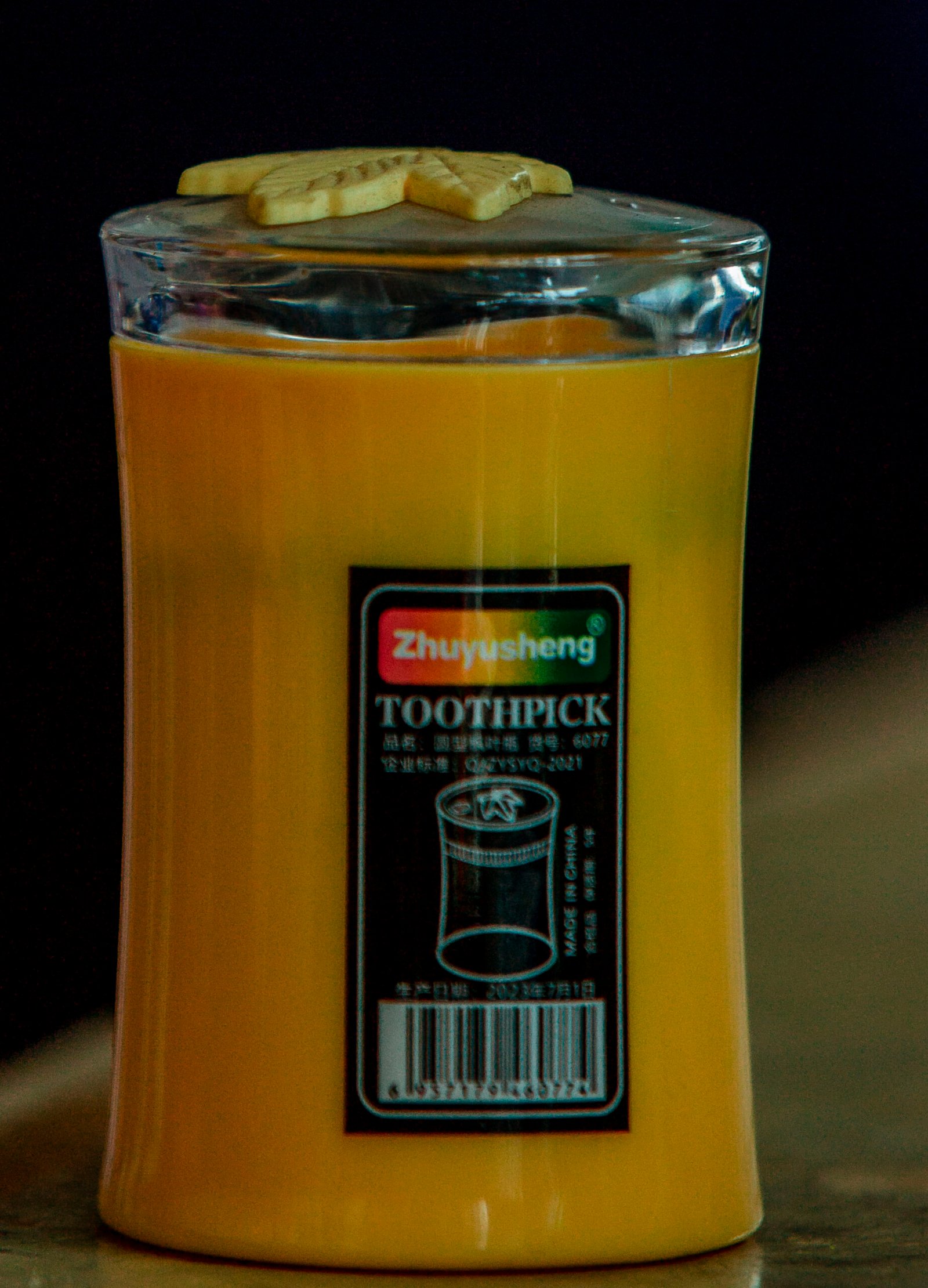 TOOTHPICK HOLDER WITH PICKS