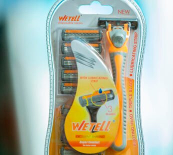 WE TELL 3BLADES WITH LUBRICANTS STRIP