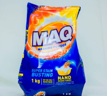 MAQ WASHING POWDER – SUPER STAIN BUSTING POWER