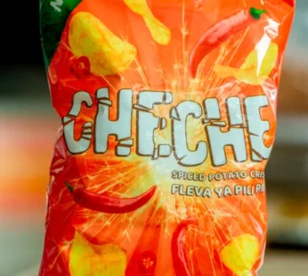 CHECHE SPICED POTATO CRISPS PILI PILI FLAVOUR
