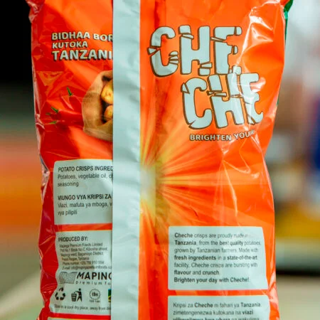 CHECHE SPICED POTATO CRISPS PILI PILI FLAVOUR - Image 3