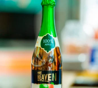 PURE HEAVEN APPLE NON-ALCOHOLIC SPARKLING DRINK