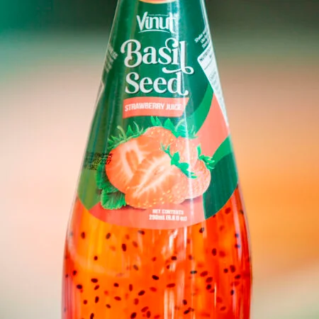VINUT BASIL SEED STRAWBERRY JUICE
