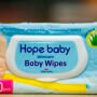 HOPE BABY WIPES SKIN CARE ALOVERA 80PCS