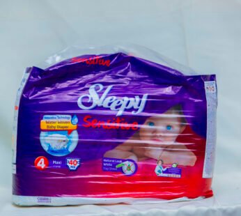 SLEEPY SENSITIVE MAXI BABY DIAPERS (7–14 KG)