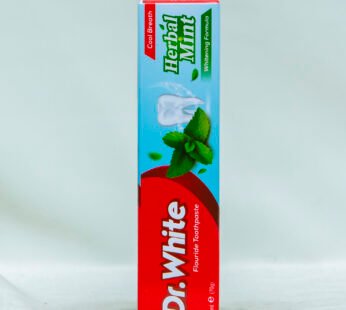 DR. WHITE HERBAL MINT TOOTHPASTE
