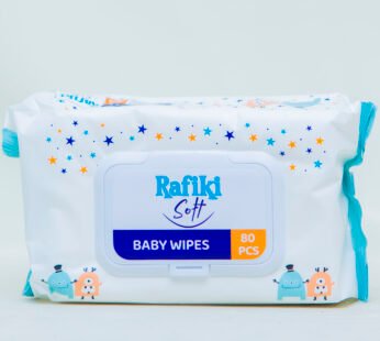 RAFIKI SOFT BABY WIPES  80PC