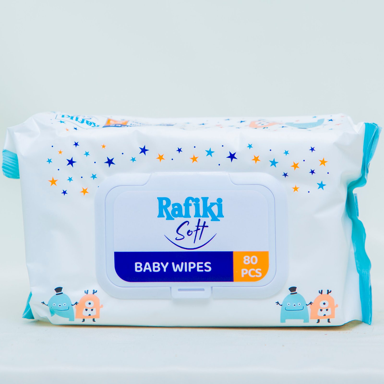RAFIKI SOFT BABY WIPES 80PC