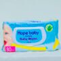 HOPE BABY WIPES SKIN CARE ALOVERA 80PCS