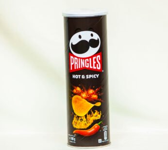 PRINGLES HOT & SPICY POTATO CRISPS