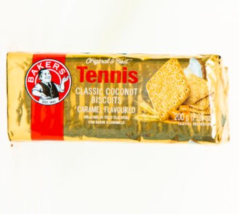 TENNIS CLASSIC COCONUT BISCUITS CARAMEL FLAVOURED 200G