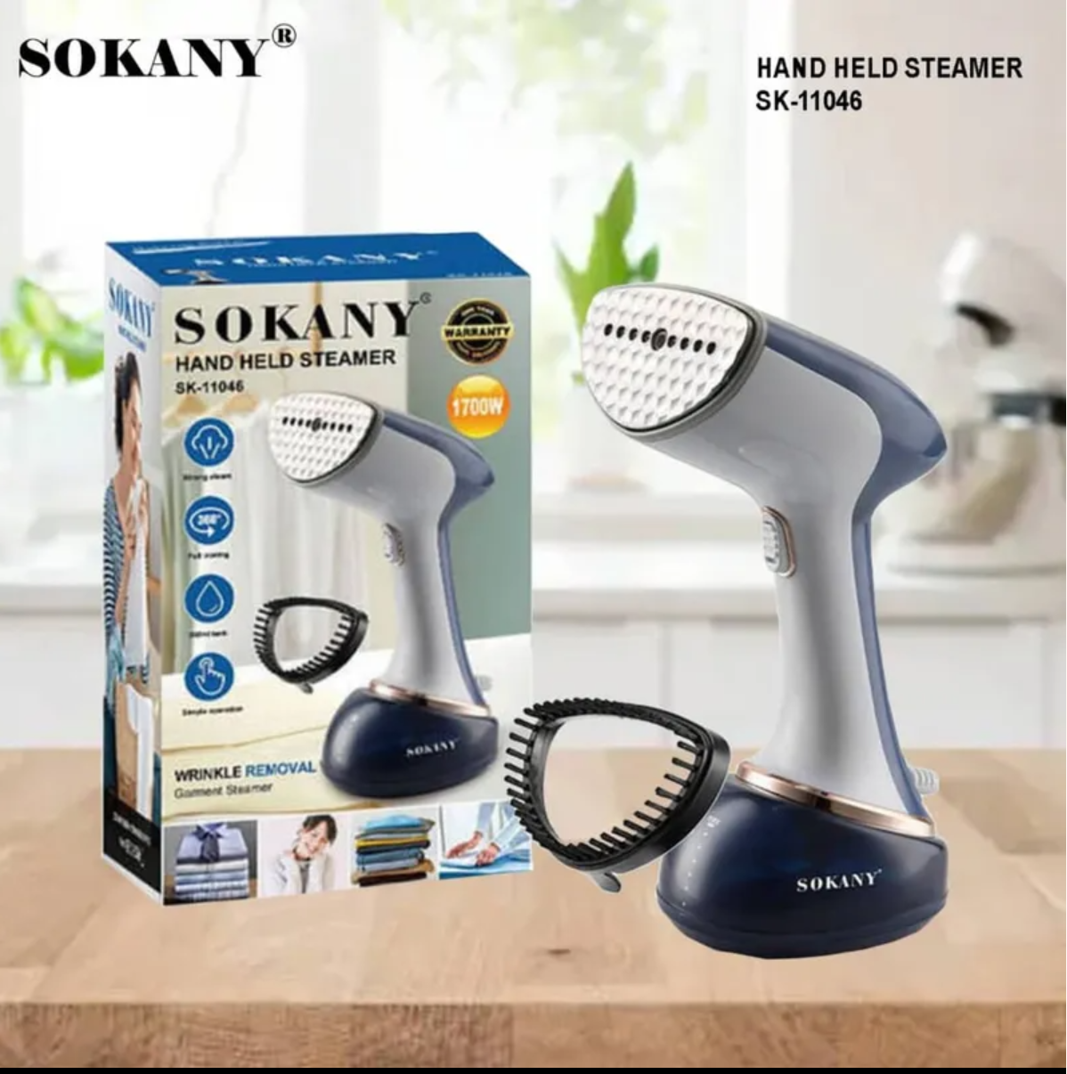 Sokany Handheld Garment Steamer