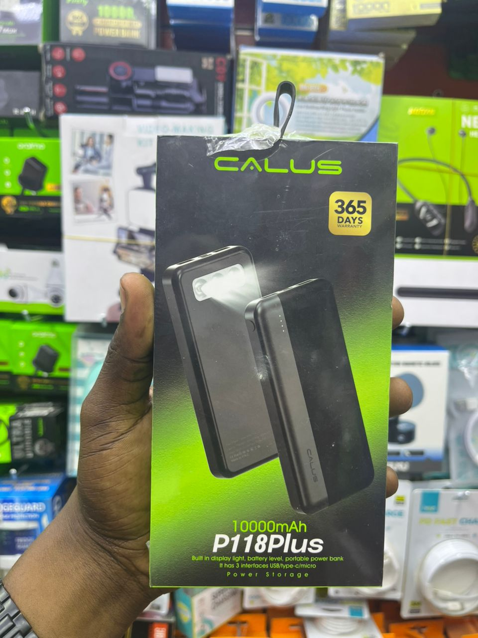 CALUS P118PLUS 10000mAh POWER BANK