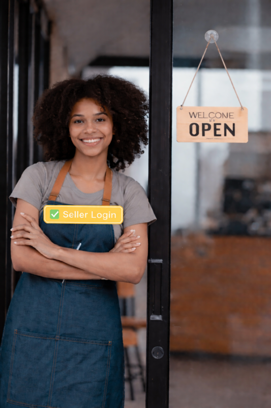 Seller Login Page Image