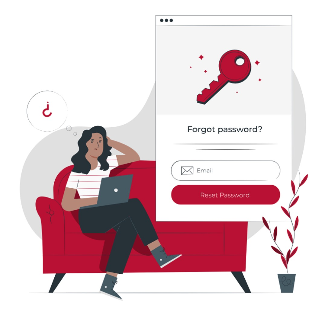 Forgot Password Page Image